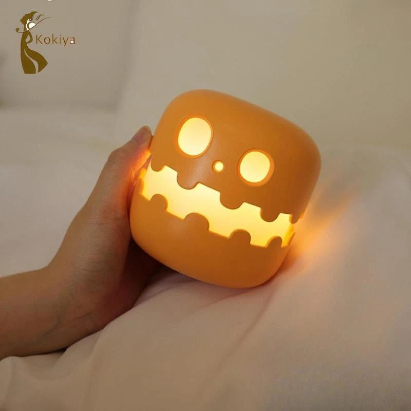 Halloween pumpkin shaped night light
