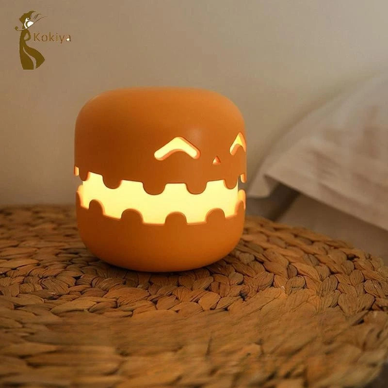 Halloween pumpkin shaped night light