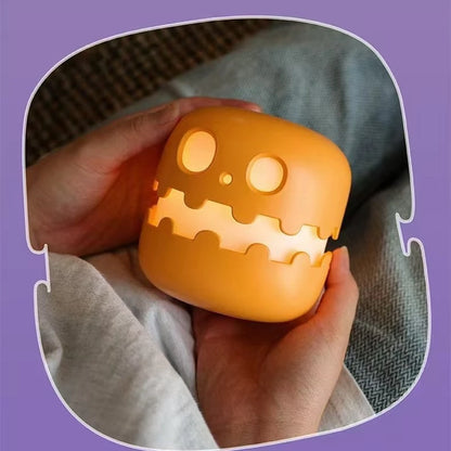 Halloween pumpkin shaped night light